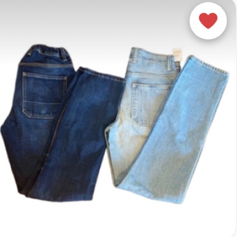Gap Kids 2 Pair Jean Bundle includes Painter Style | Size 16 Slim